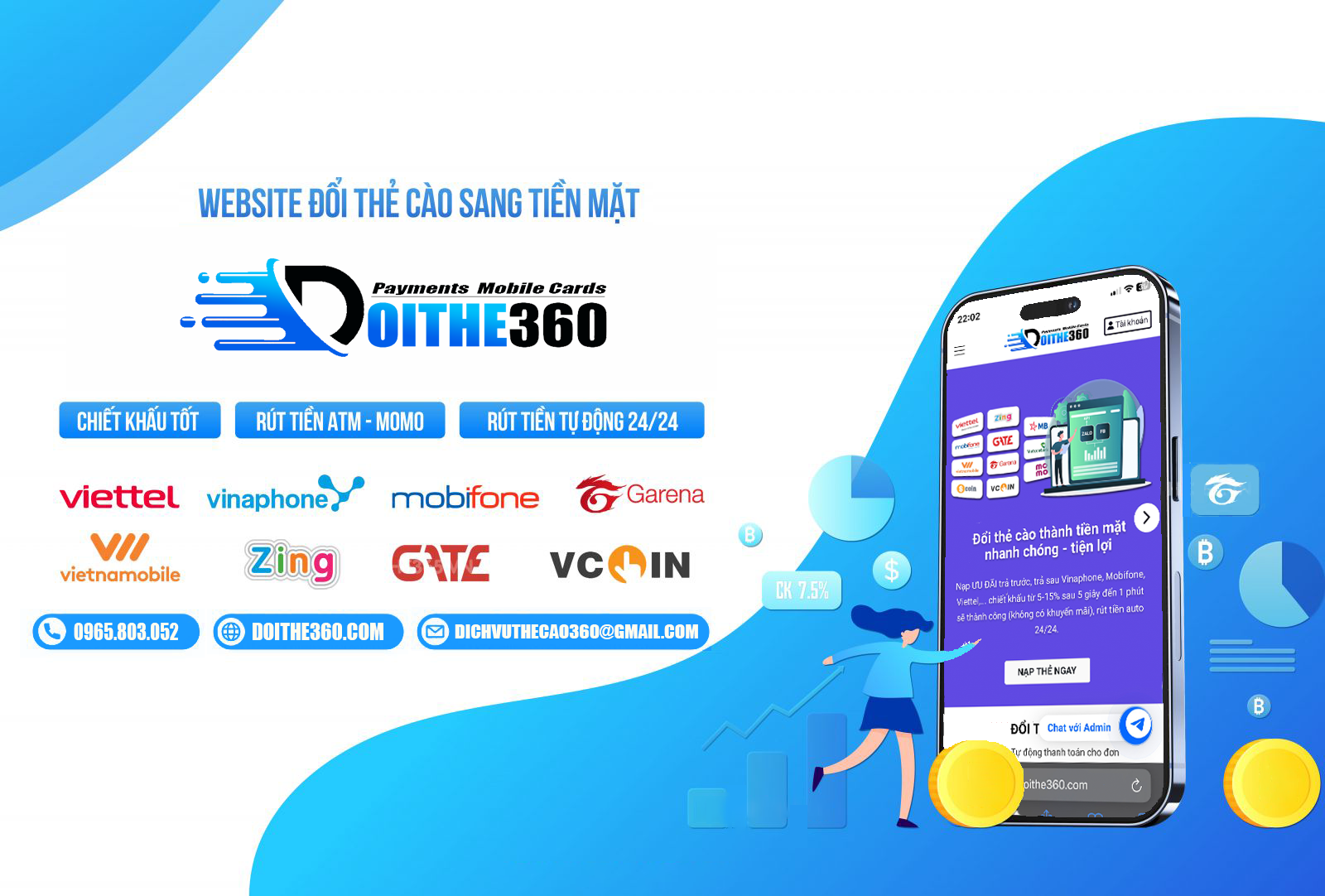 Đổi thẻ cào thành tiền mặt: Hướng dẫn chi tiết từ A–Z